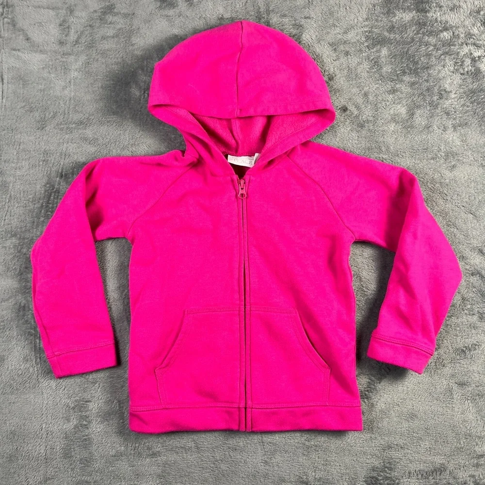 Childrens Place Epic Threads Girls 5T 3pc Set Hoodie Graphic T-Shirt Waffle Top